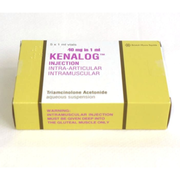 Kenalog Injection (5x1ml) 40mg in 1ml - Euro Medical Care